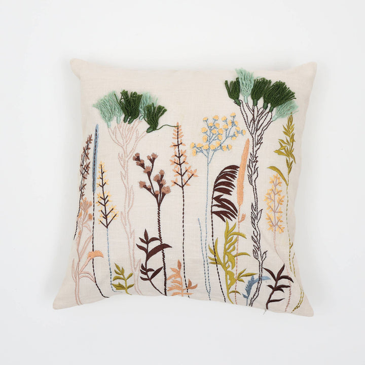 Botanical Bloom Cushion 18" x 18" – Nature Inspired Elegance for Everyday Living