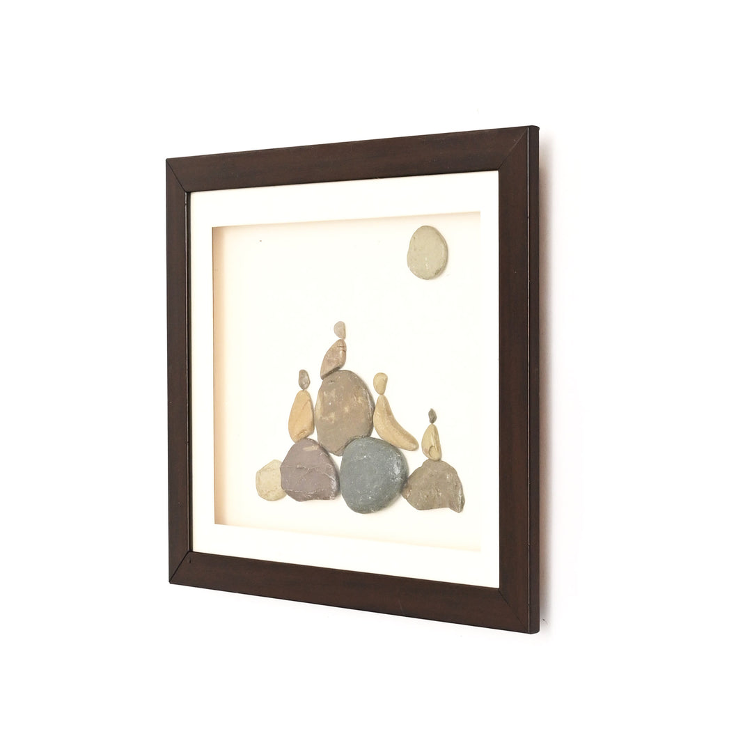 Stone & Pebble Craft | Mixed Media Art