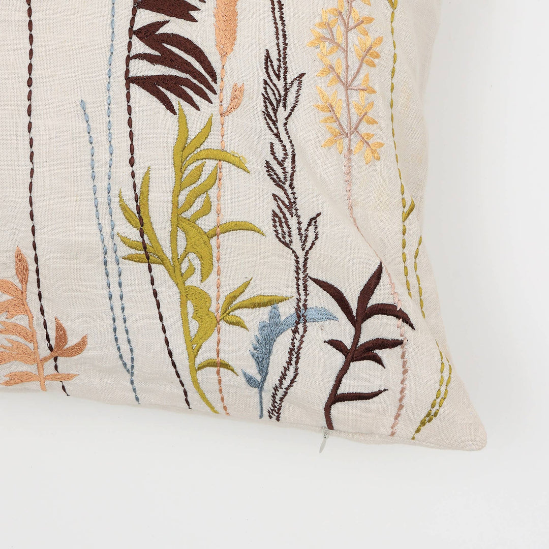Botanical Bloom Cushion 18" x 18" – Nature Inspired Elegance for Everyday Living