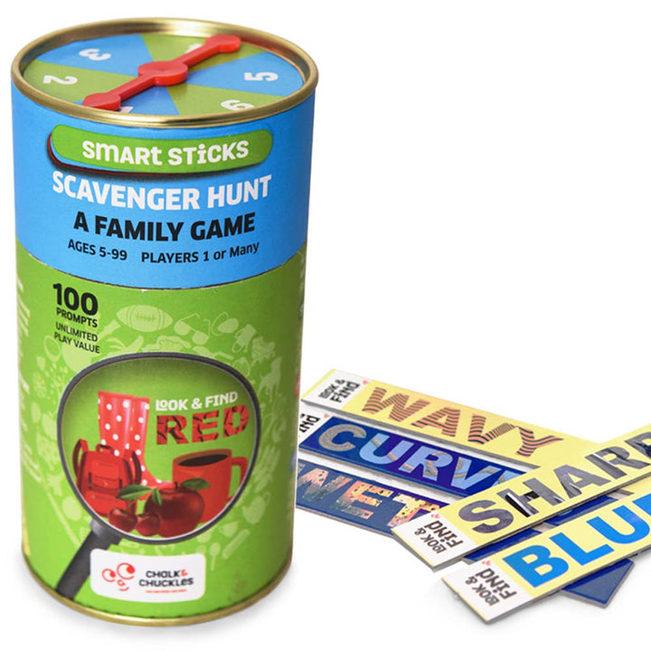 Smart Sticks Scavenger Hunt Game Fun Family Indoor And Outdoor Adventure