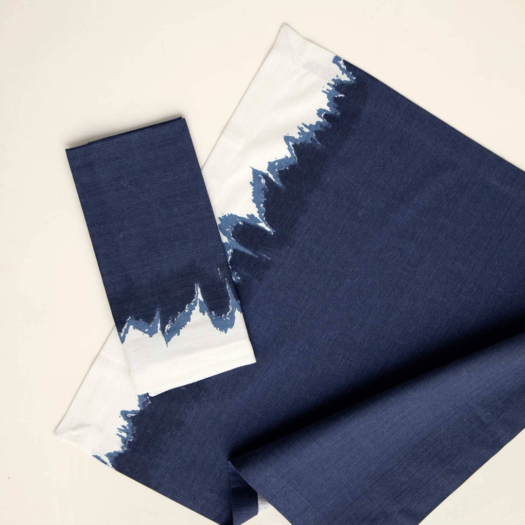 Elevating Blue Napkin / Indigo - Cotton / Set Of 6 Pcs / 18 X 18 Inches (L X W) / Moq - 6 Sets