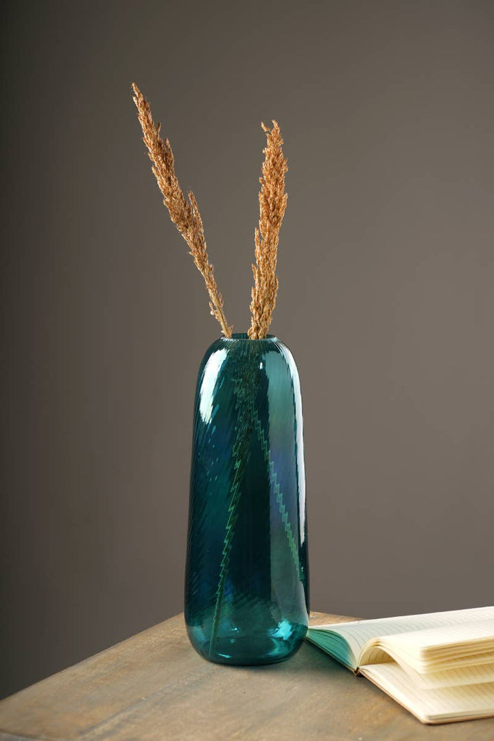 Blue Optic Vase