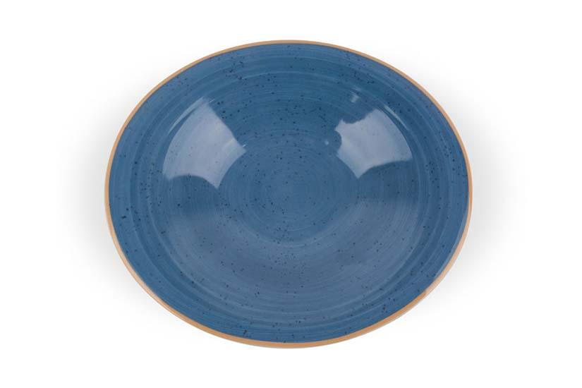 Porcelain Bowl | Artisan Non Stackable Wide Rim Bowl, 18.6oz