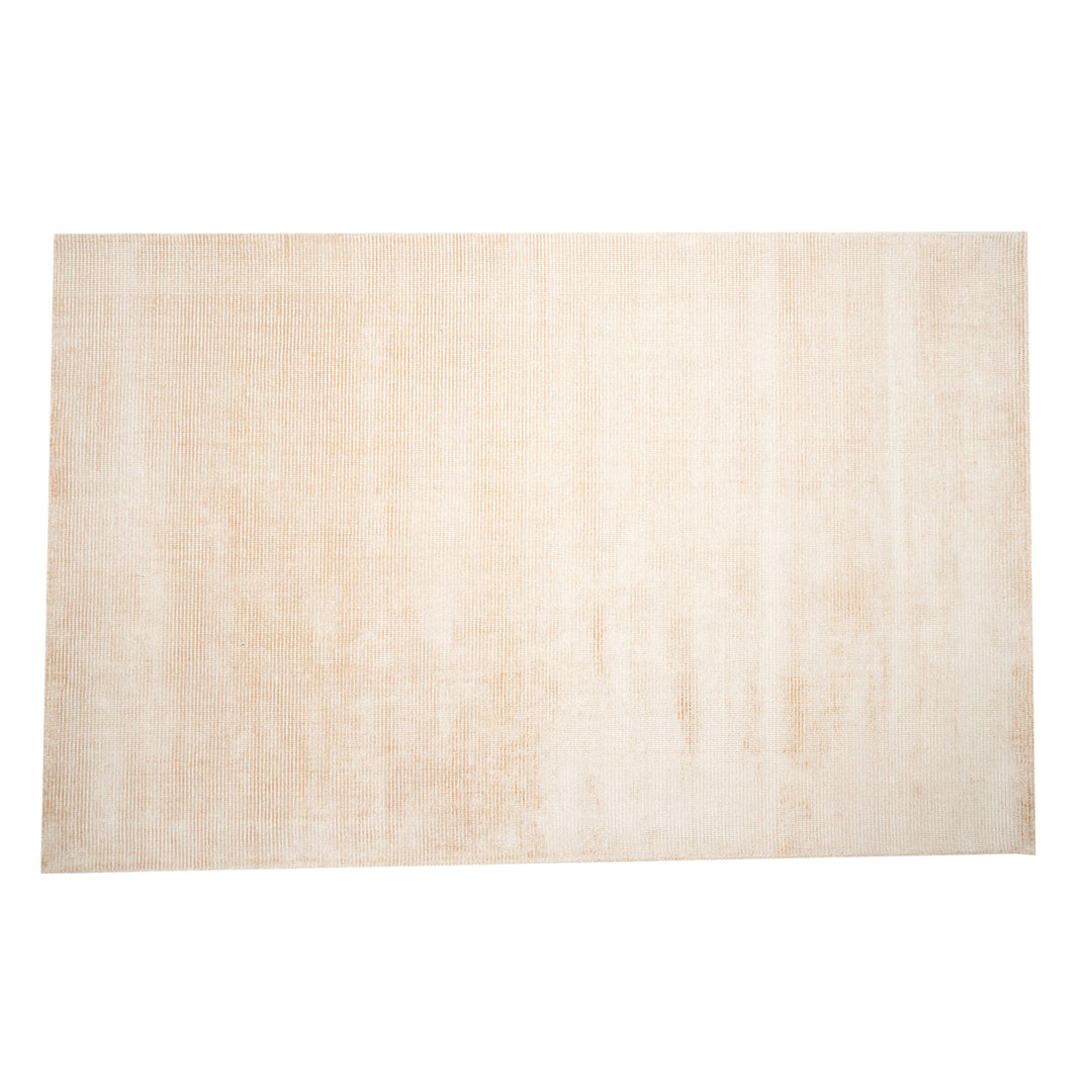 Area Rug | Gold Wool & Bamboo Silk Handloom Rug