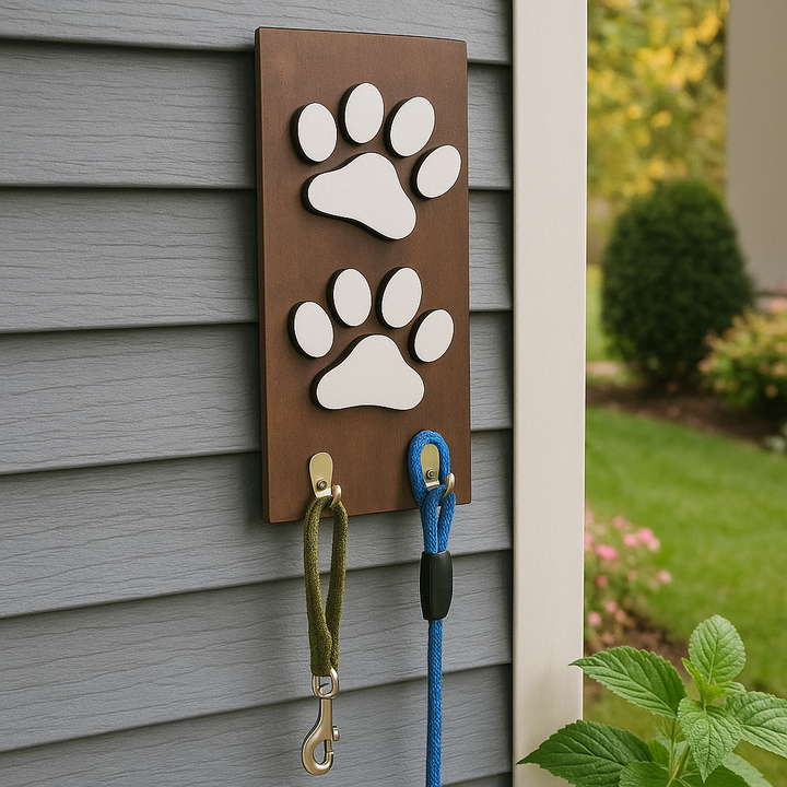 Wood Stacking Holder | Paw Stacking Holder | Handmade Wooden Organizer | Eco Friendly Home & Office Storage