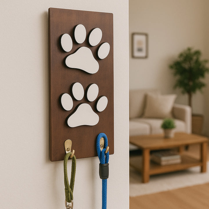 Wood Stacking Holder | Paw Stacking Holder | Handmade Wooden Organizer | Eco Friendly Home & Office Storage