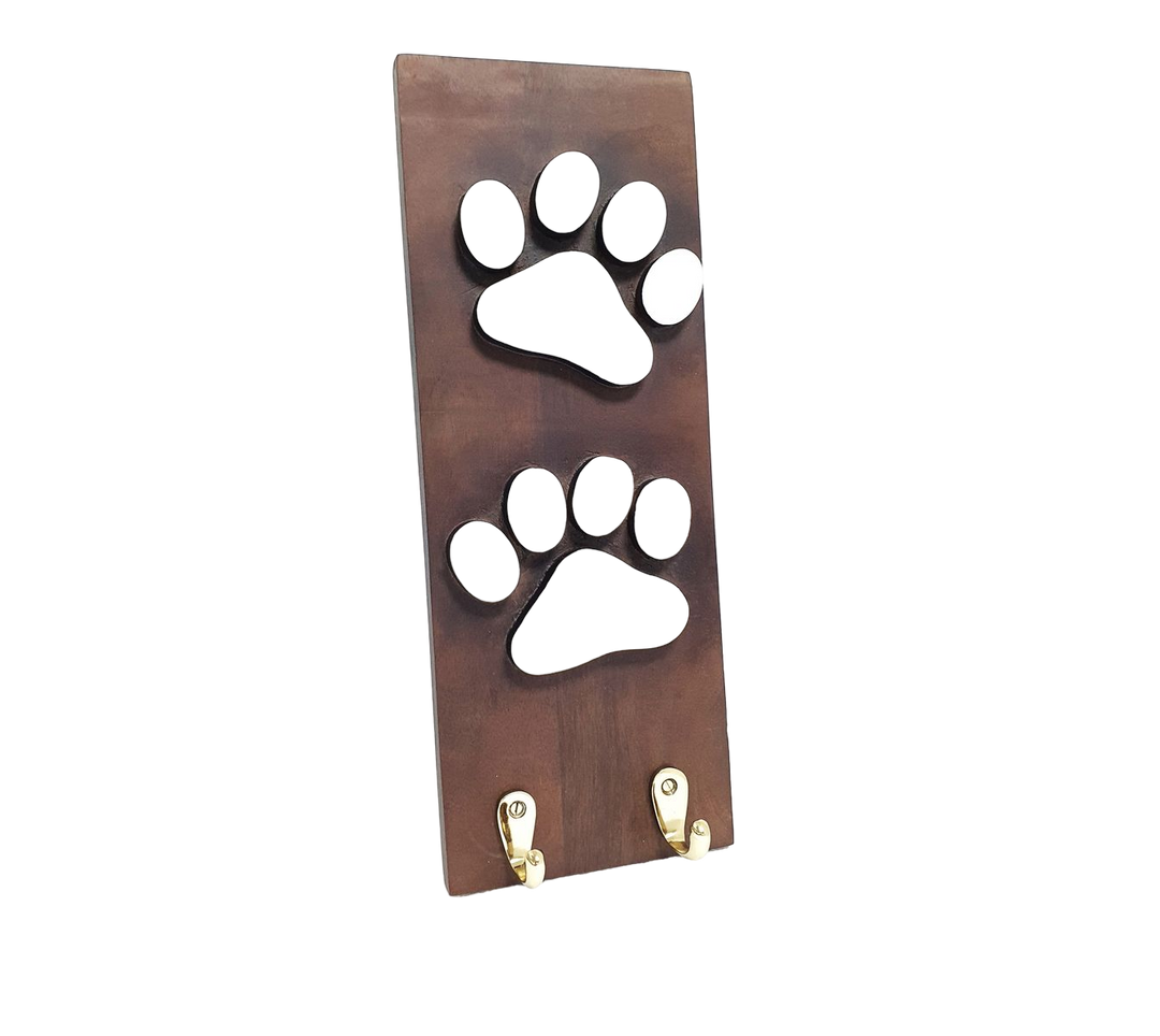 Wood Stacking Holder | Paw Stacking Holder | Handmade Wooden Organizer | Eco Friendly Home & Office Storage