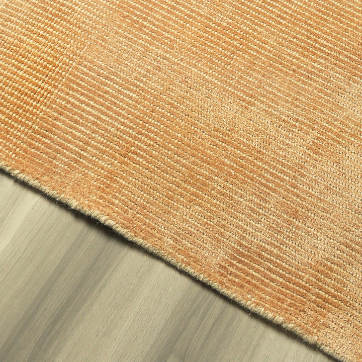 Area Rug | Gold Wool & Bamboo Silk Handloom Rug