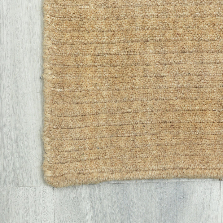 Area Rug | 100% Wool Handloom Rug | Beige