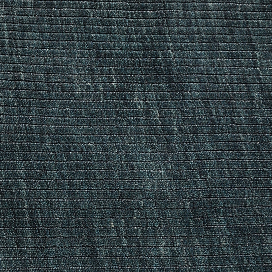 Area Rug | Dark Teal 100% Wool Handloom Rug