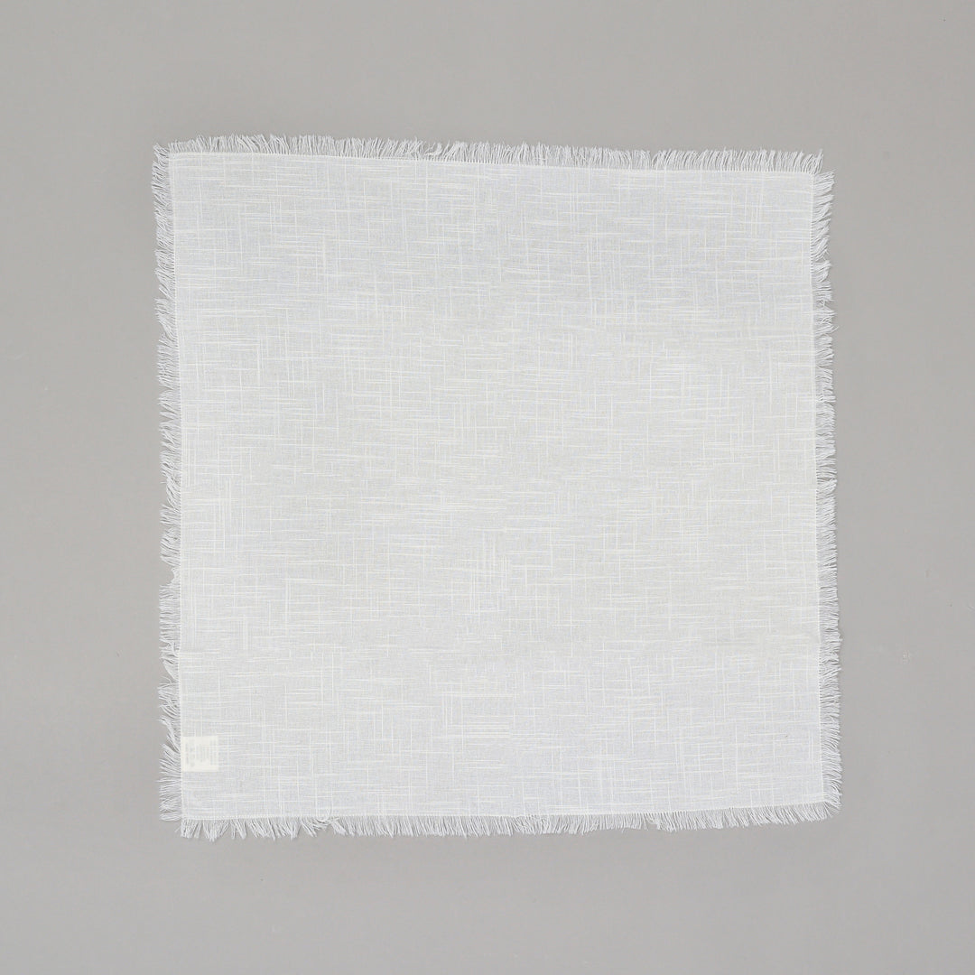 Premium Cotton Napkins Set of 4 - 20"x20", Classic Hemstitch Dinner Napkins