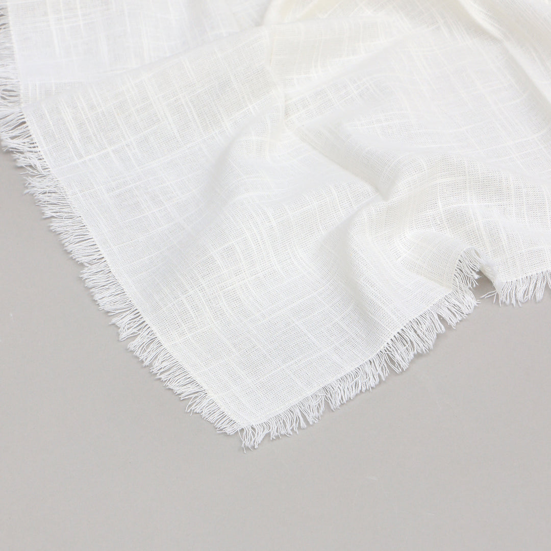 Premium Cotton Napkins Set of 4 - 20"x20", Classic Hemstitch Dinner Napkins