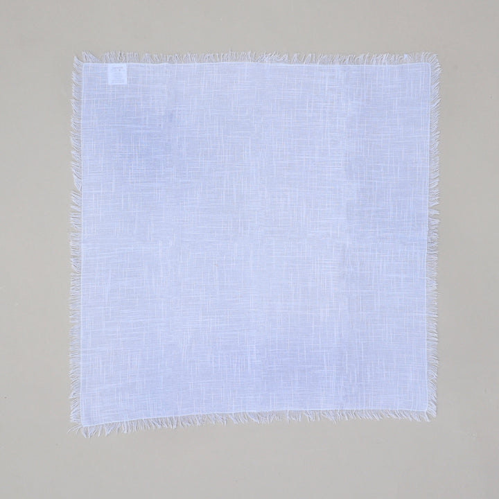 Premium Cotton Napkins Set of 4 - 20"x20", Classic Hemstitch Dinner Napkins