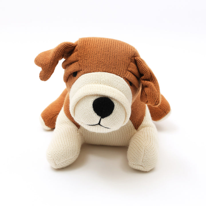 Cotton Knitted Stuffed Baby Toy-Secer