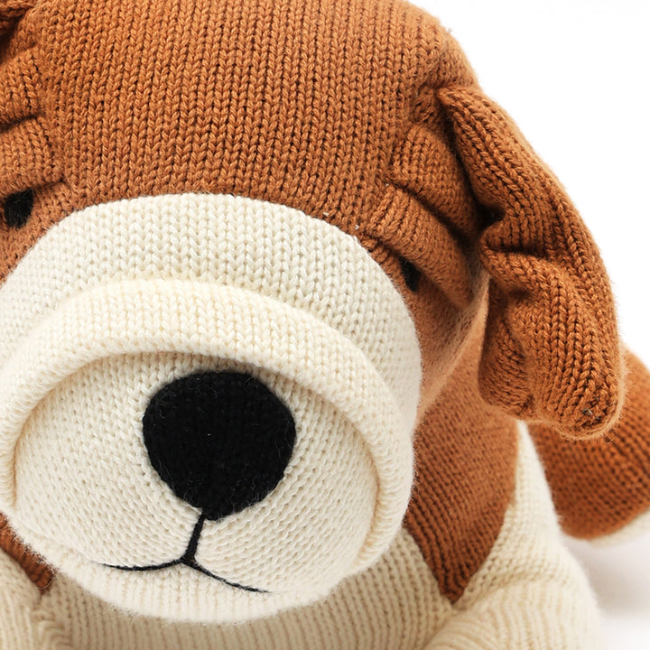 Cotton Knitted Stuffed Baby Toy-Secer