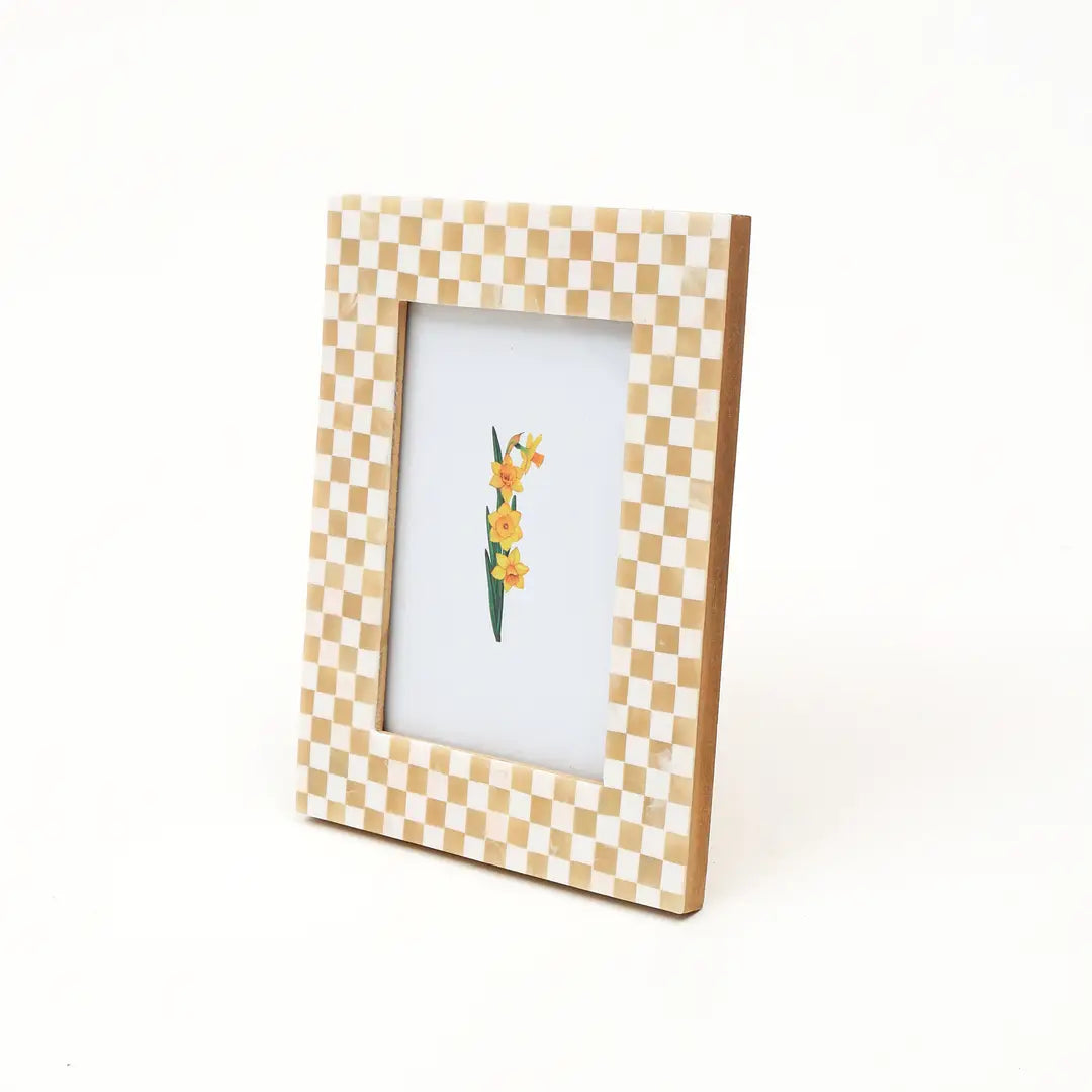 Checkerboard Carnival Photo Frame, 5"x7"
