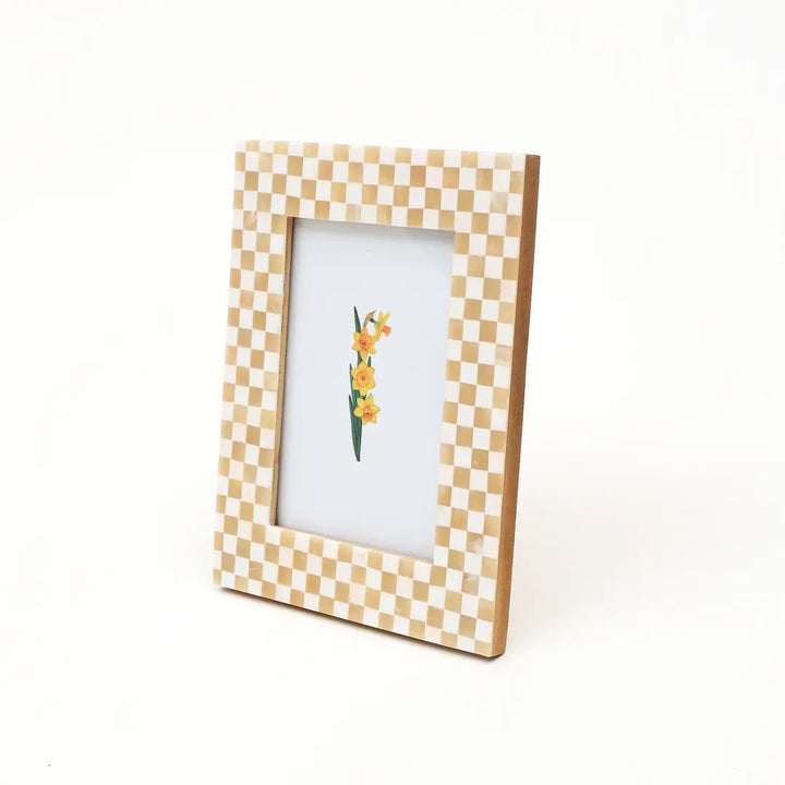 Checkerboard Carnival Photo Frame, 5"x7"