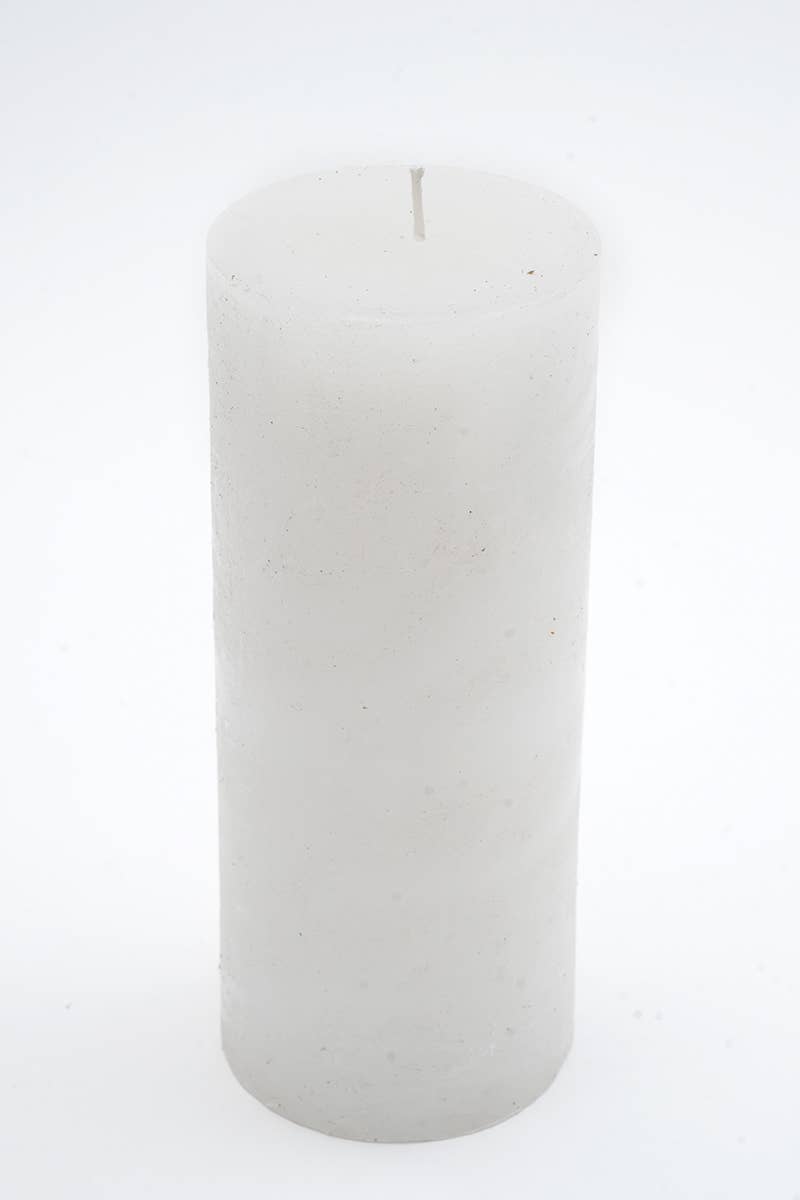 Rustic Pillar Candle, Set of 5 Pcs