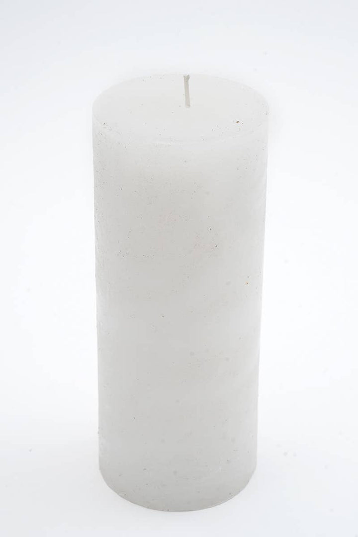 Rustic Pillar Candle, Set of 5 Pcs