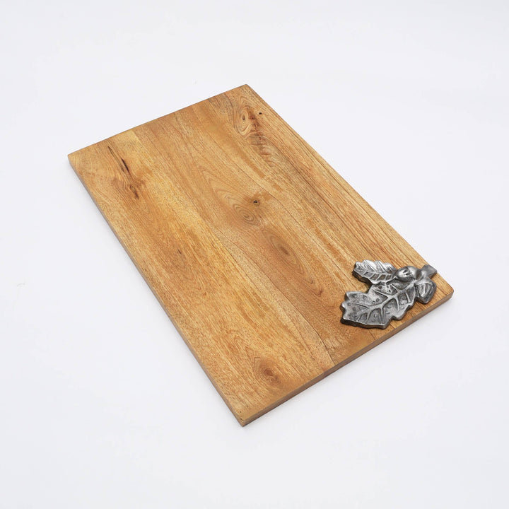 Chopping Board | Leaf Land Wooden Platter | Handmade Serving & Cutting Board | Eco Friendly Kitchen & Dining Accessory