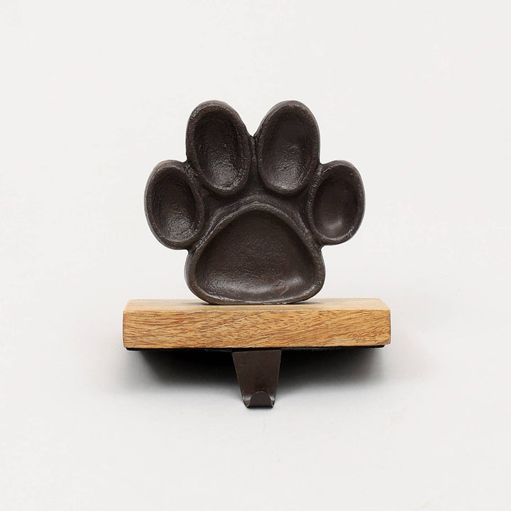 Wood Stacking Holder | Paw Shaped Stacking Holder | Handmade Wooden Organizer | Eco Friendly Home & Office Storage