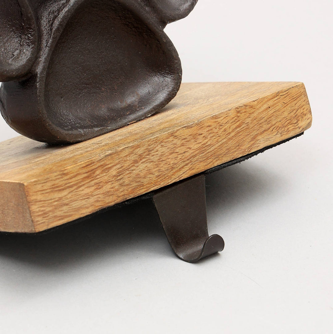 Wood Stacking Holder | Paw Shaped Stacking Holder | Handmade Wooden Organizer | Eco Friendly Home & Office Storage