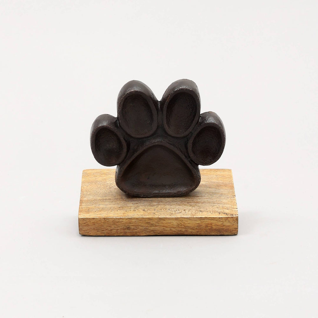 Wood Stacking Holder | Paw Shaped Stacking Holder | Handmade Wooden Organizer | Eco Friendly Home & Office Storage