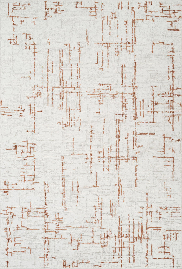 Troy Modern Abstract Area Rug | Soft Polyester Indoor Rug for Living Room, Bedroom, Dining Room & Office