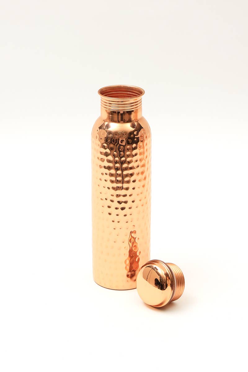 COPPER WATER BOTTLES (HAMMER)