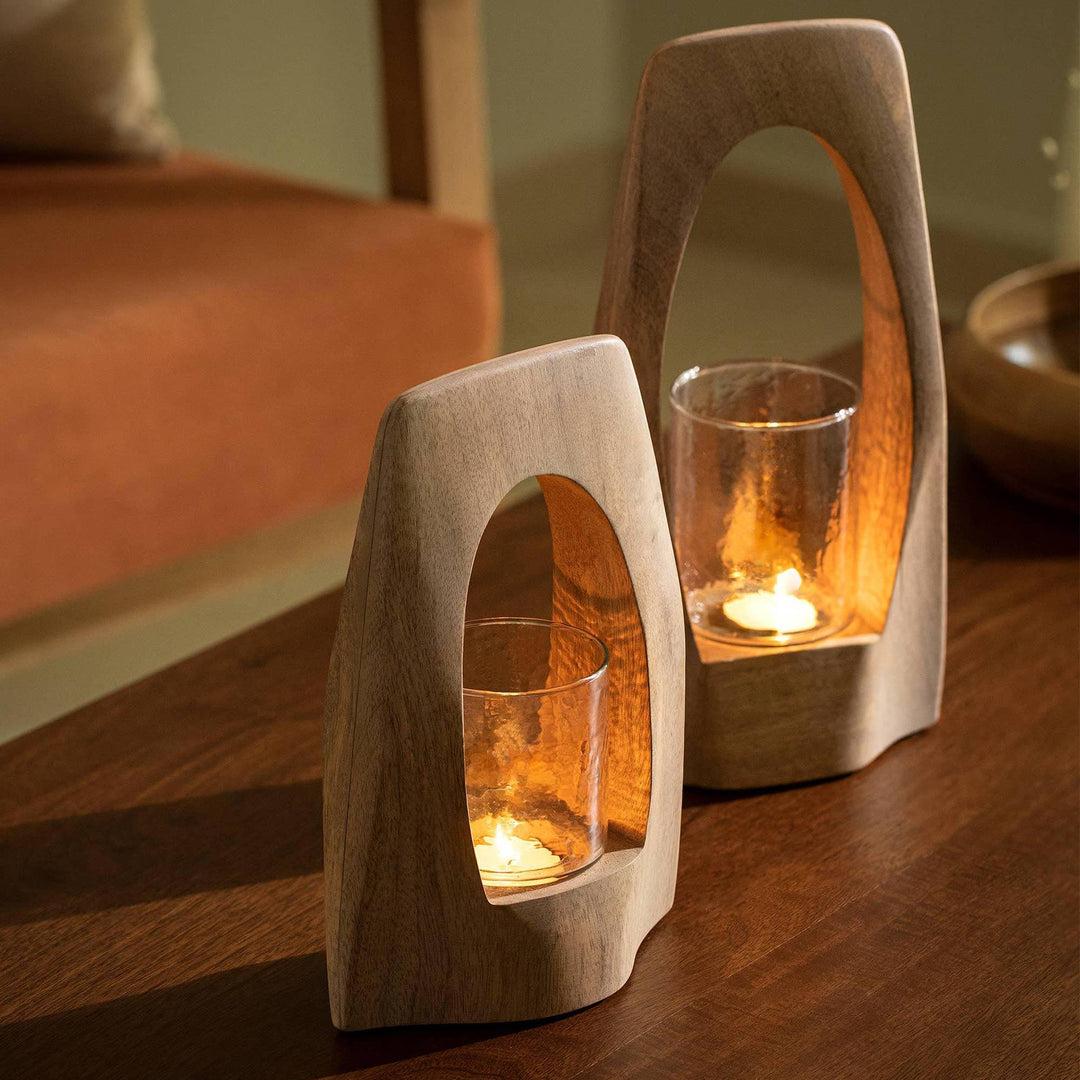 Artus Glass  Votive T-Light Holder