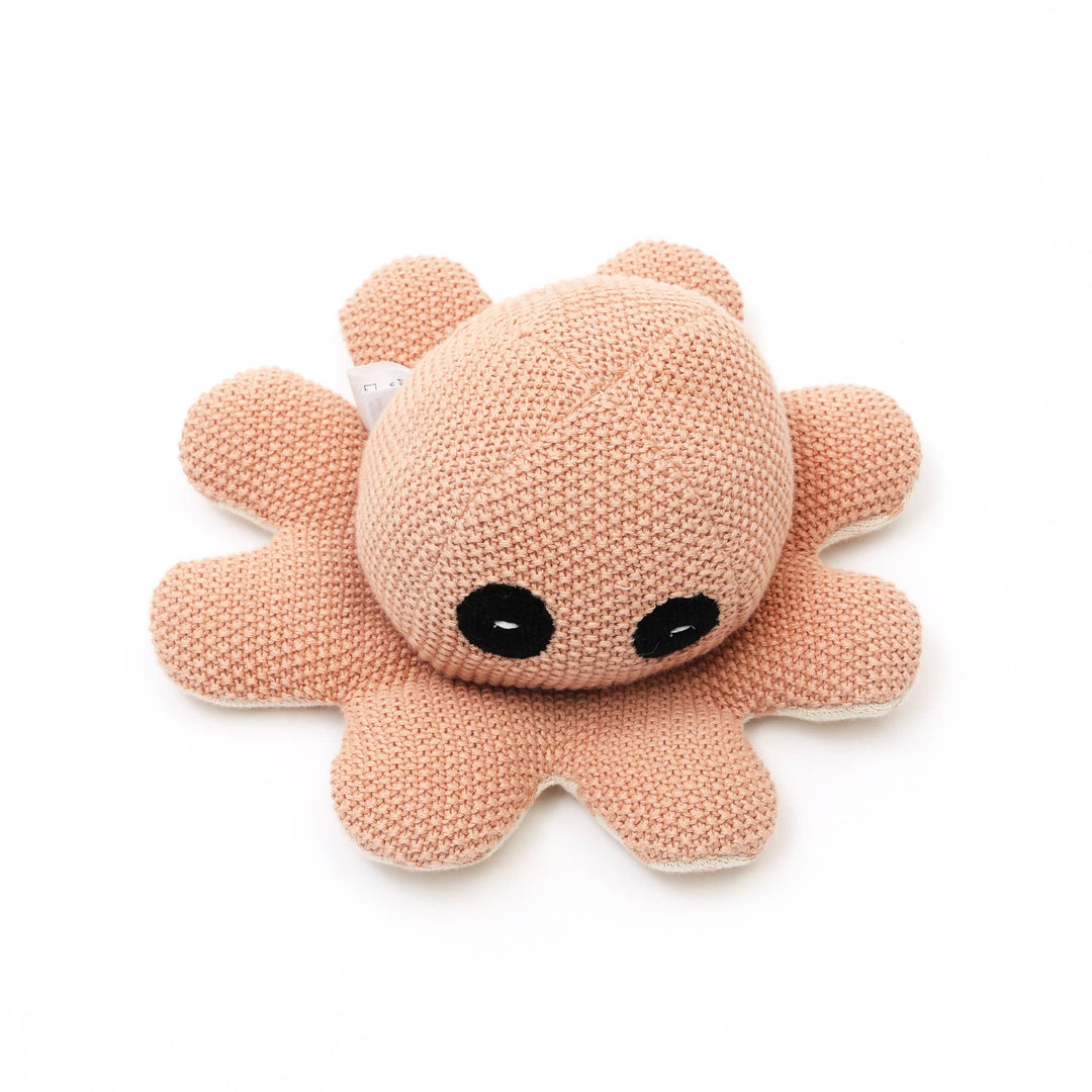 Cotton Knitted & Embroidared Stuffed Baby Toy-Jelly