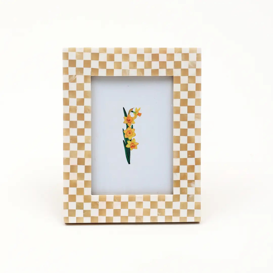 Checkerboard Carnival Photo Frame, 5"x7"