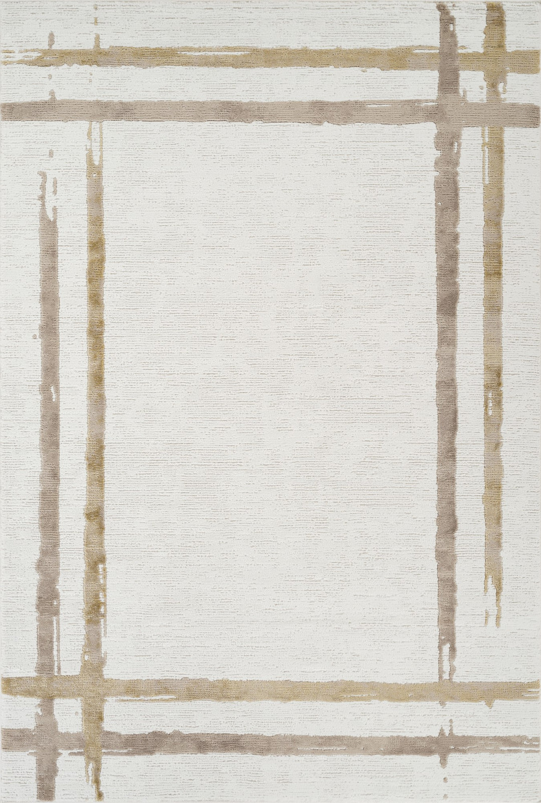 Troy Modern Abstract Border Area Rug | Soft Polyester Indoor Rug for Living Room, Bedroom, Dining Room & Office | Contemporary  Accent Rug