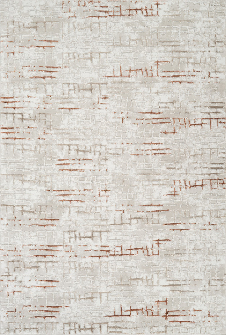 Troy Abstract Area Rug | Modern Polyester Indoor Rug | Textured Distressed Pattern