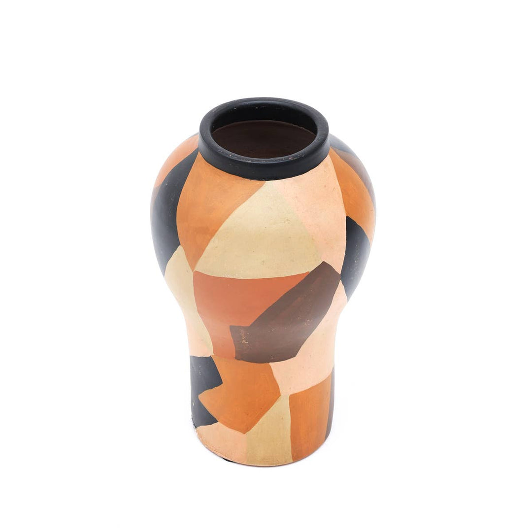 Retro Terracotta Vase (Large)