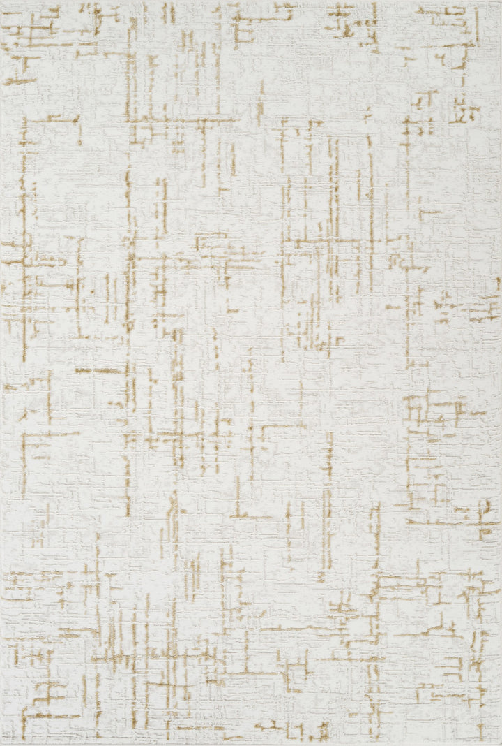 Troy Modern Abstract Area Rug | Soft Polyester Indoor Rug for Living Room, Bedroom, Dining Room & Office