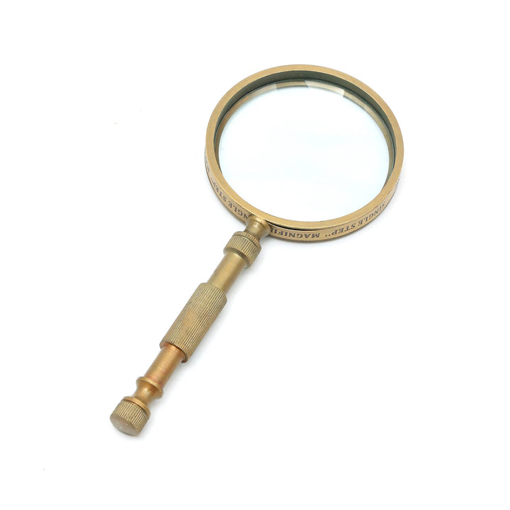 Cast Aluminum Handle Magnifying Glass