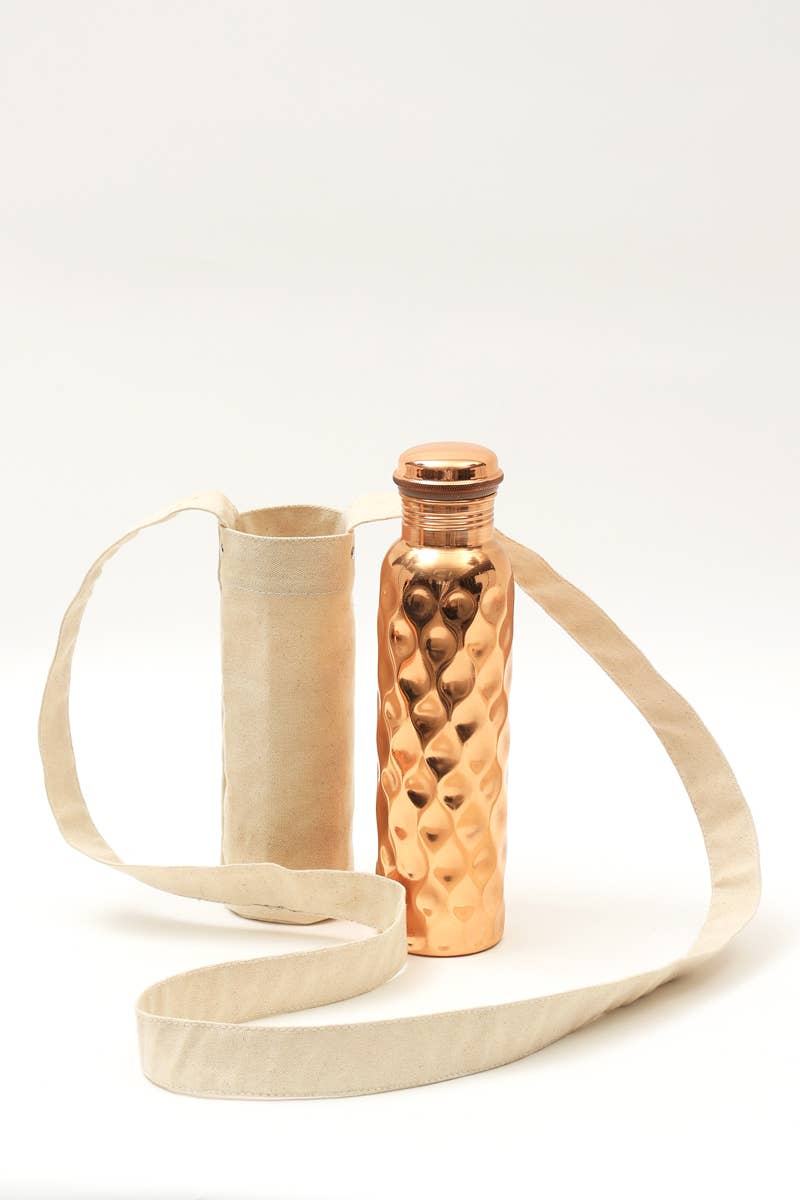 COPPER WATER BOTTLES (DIAMOND)