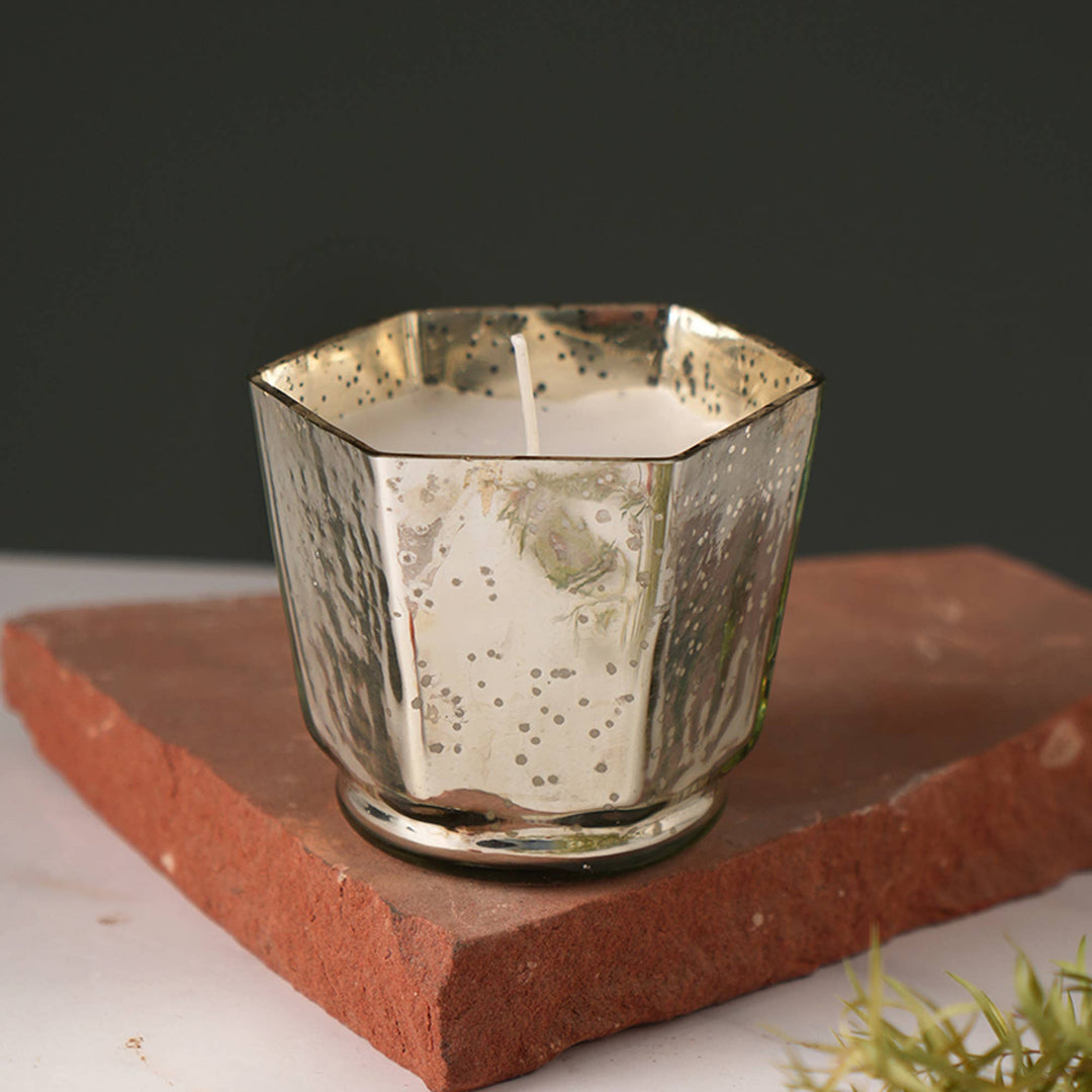 7 Oz Mercury Glass Votive