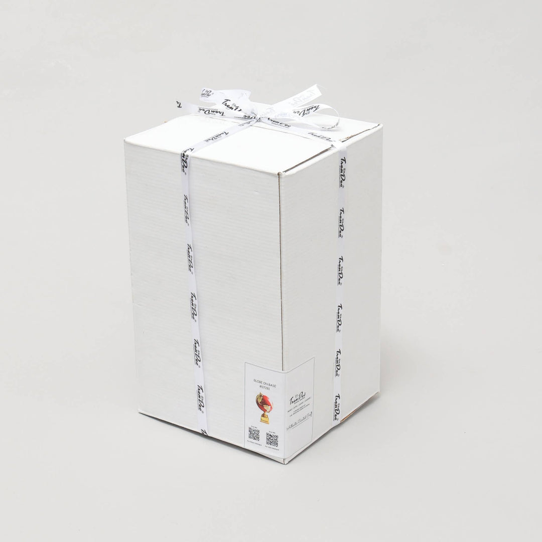 Tabletop Decorative Globe on Aluminum Base - 10.75"(H)