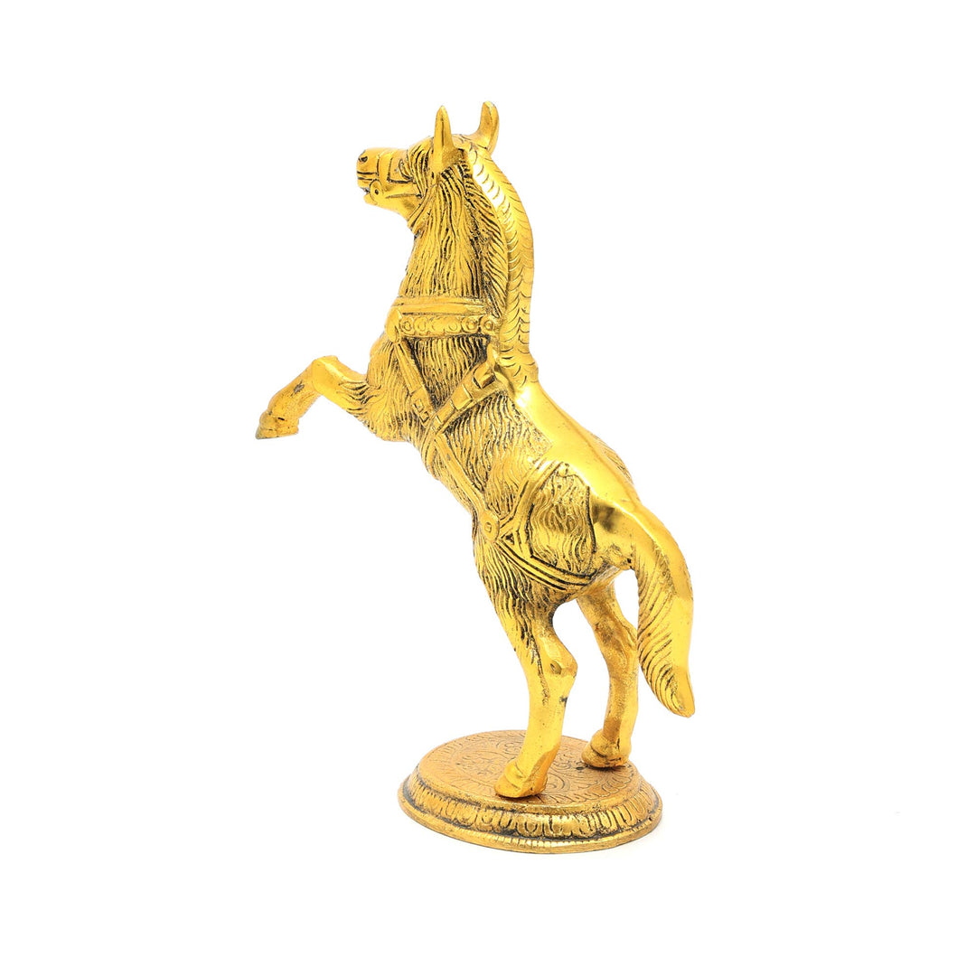 Decorative Horse Sculpture/Animal Figurine - 7.2" x 3" x 9.2"