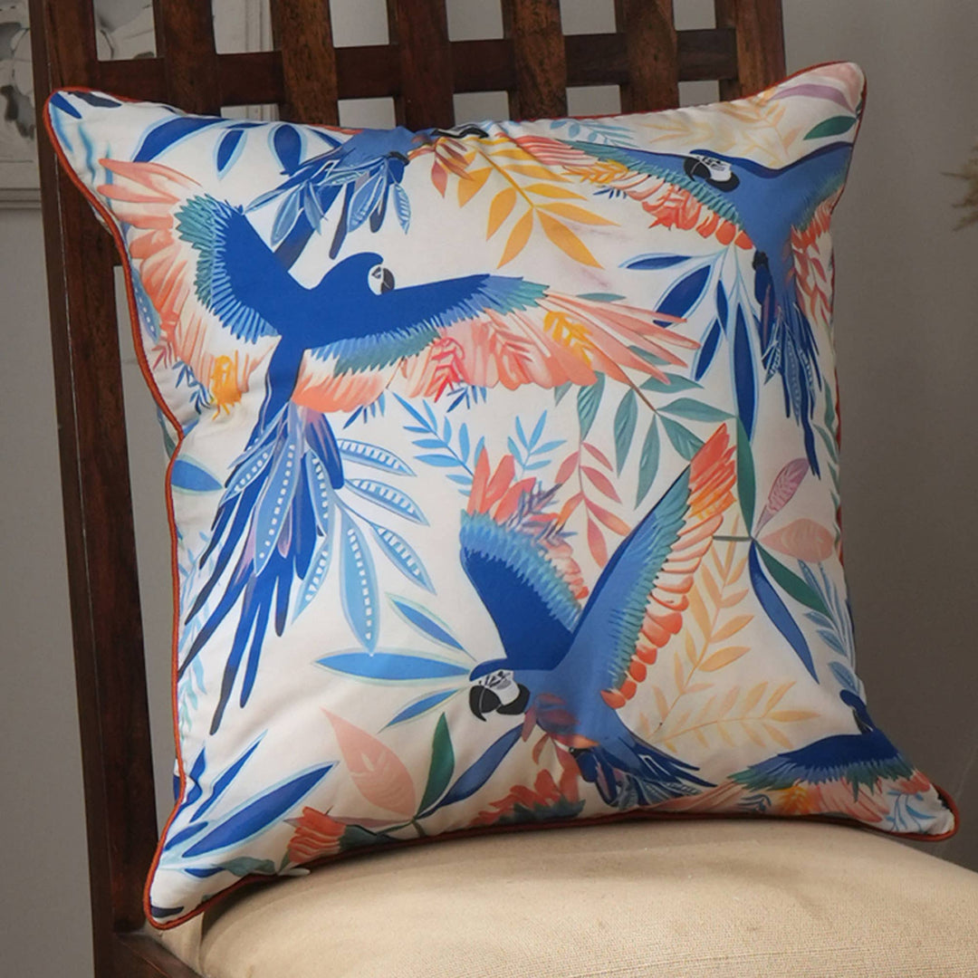 Parrot Printed Pillow 18"X18"(With Filler)