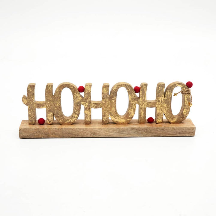 (HOHOHO) Wooden Table Top Letter