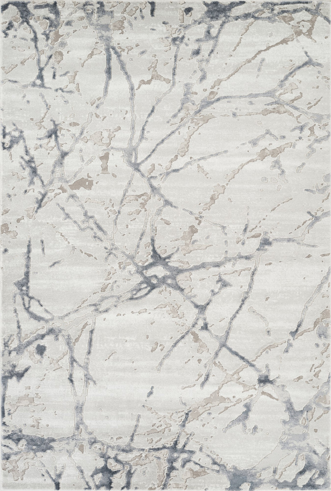 Troy Marble Abstract Area Rug | Modern Polyester Indoor Rug | Distressed Stone Pattern