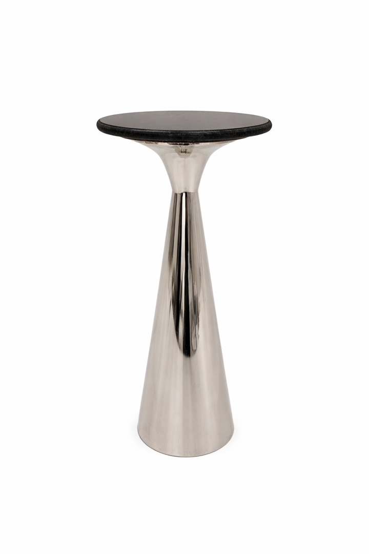 Side Table | Black Marble Top |  Modern Design