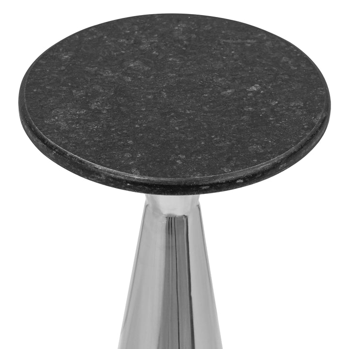 Side Table | Black Marble Top |  Modern Design