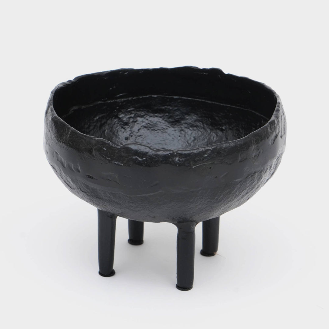 Footed Wabi Bowl, Squat