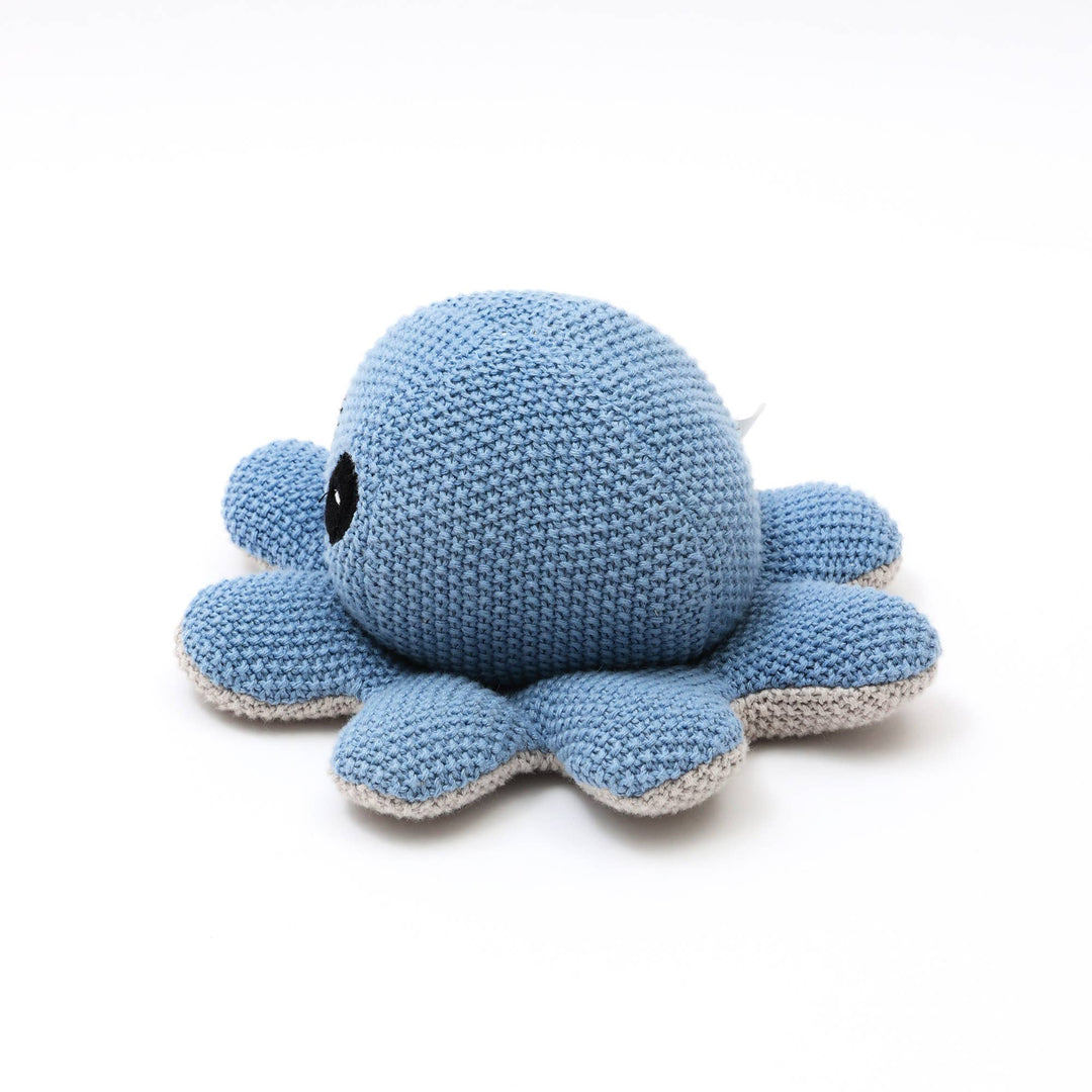 Cotton Knitted & Embroidared Stuffed Baby Toy-Jelly