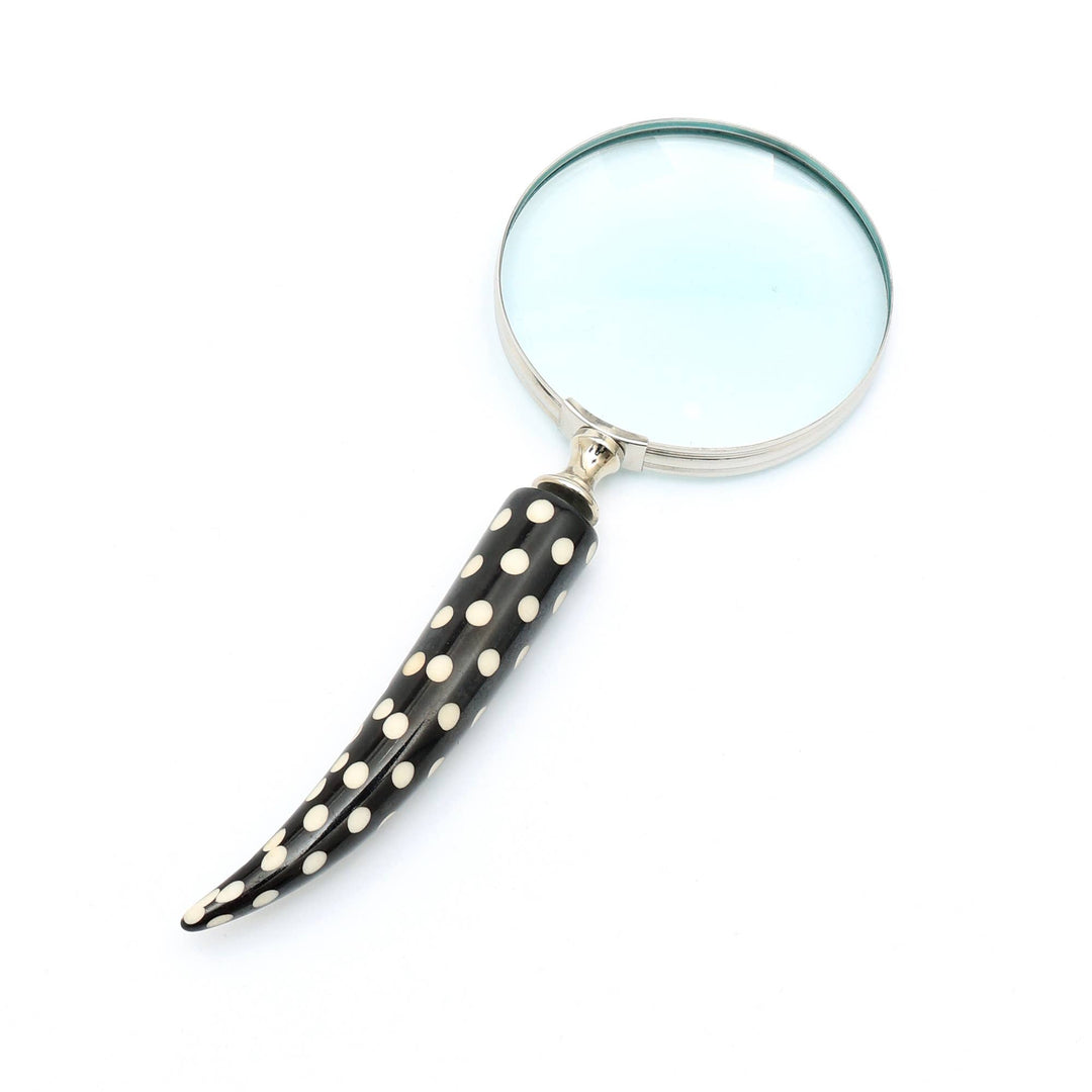 Magnifying Glass With Black Resin Handle