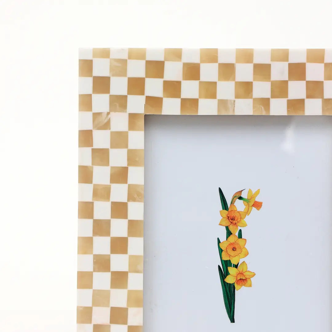 Checkerboard Carnival Photo Frame, 5"x7"